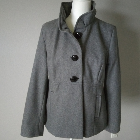 Old Navy Jackets & Blazers - Short, Gray, 3 button coat